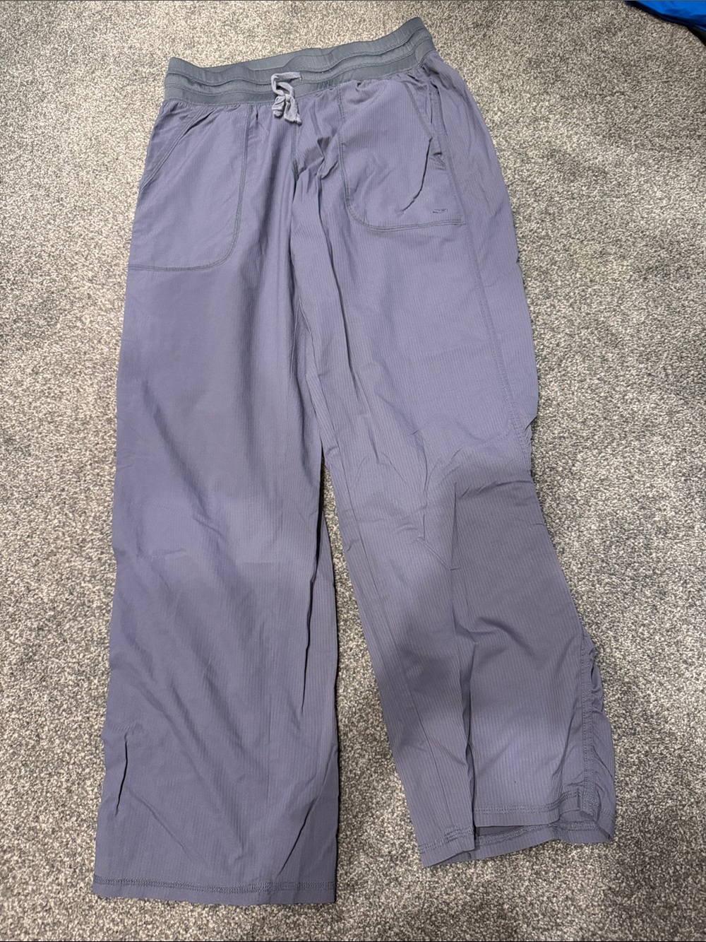 Champion Lavender-Gray Boot Cut Drawstring Pants